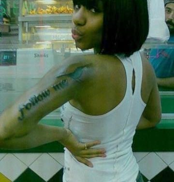 Follow Me Tattoo