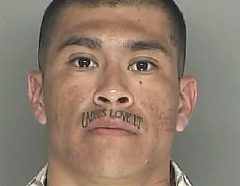Mugshot lips
