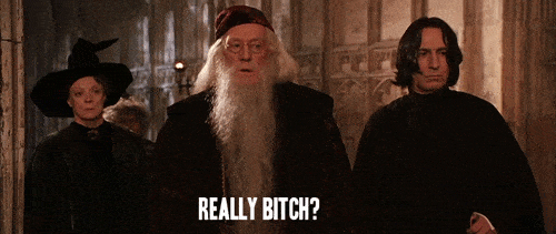 Dumbledore Really Bitch GIF