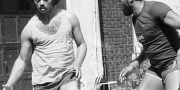 Jesse Jackson Marvin Gaye Playing Basketball