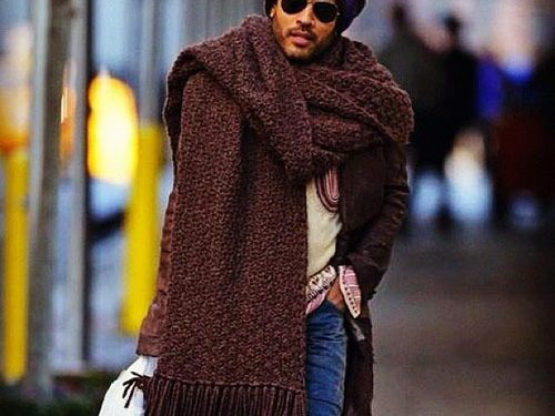 Lenny Kravitz Giant Scarf