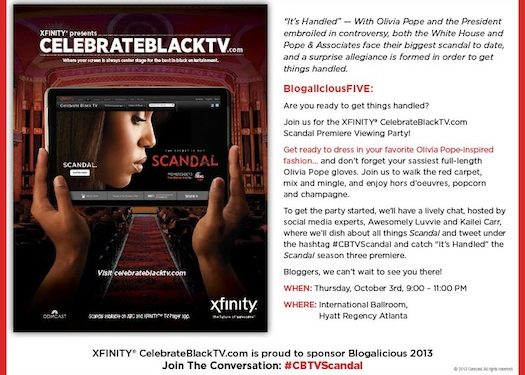 Comcast Scandal Viewing Party E-vite copy