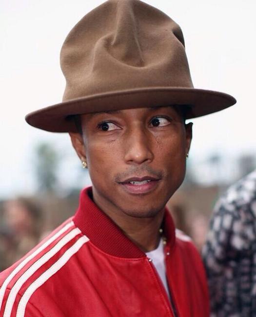 Pharrell in his hat 1 2014 Grammy Awards Awards