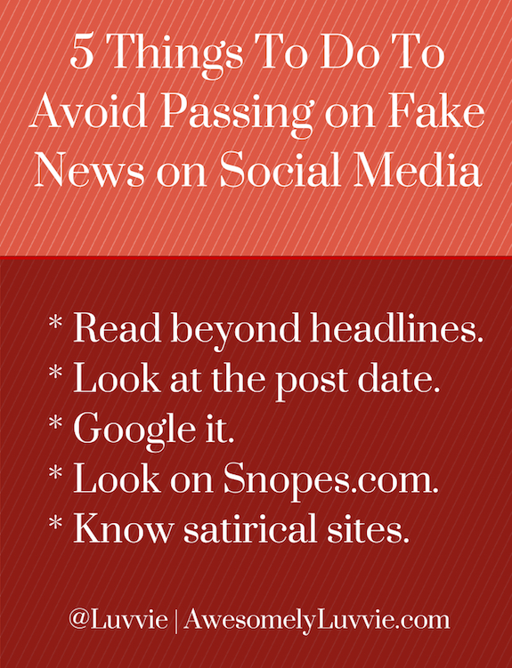 5 Things To Do To Avoid Passing On Fake News on Social Media