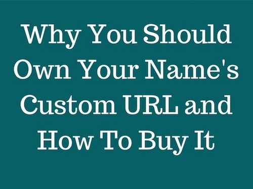 Buy Your custom URL 2