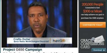 Creflo Dollar 65 million jet