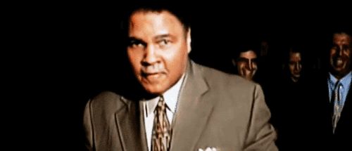 Muhammad Ali Old and Young