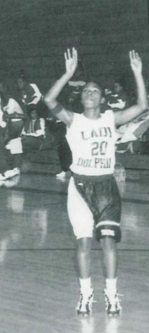 Luvvie playing basketball Luvvie playing basketball