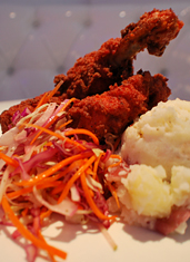 Red Velvet Fried Chicken Red Velvet Fried Chicken