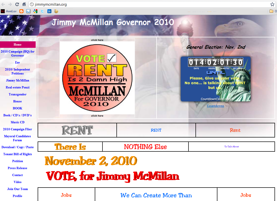 JimmyMcMillan Rent is Too Damn High JimmyMcMillan Rent is Too Damn High
