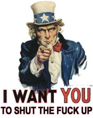 Uncle Sam Shut UP