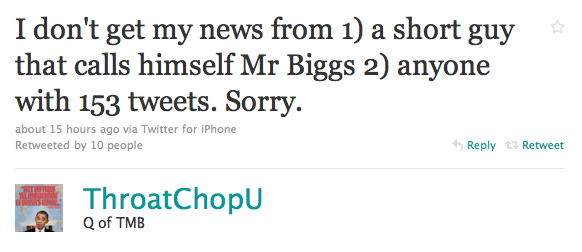 ThroatChop Tweet