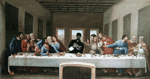 Snoop at the Last Supper