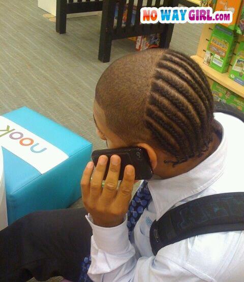 Half Braids Half Caesar