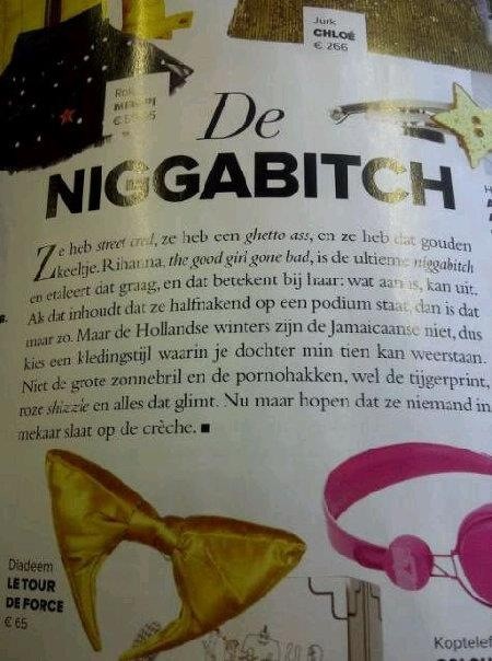 Jackie Magazine Rihanna Niggabitch Jackie Magazine Rihanna Niggabitch