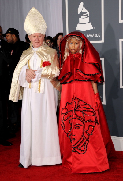 Nicki Minaj 2012 Grammys Red Carpet Nicki Minaj 2012 Grammys Red Carpet