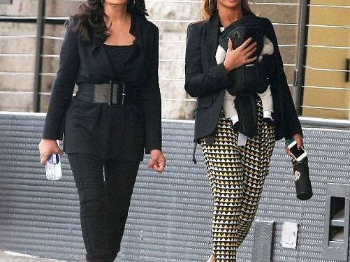 Beyonce in Flats