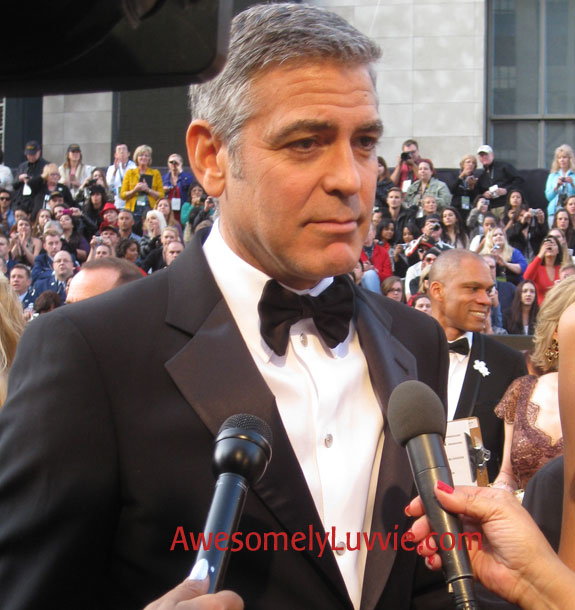 George Clooney red carpet George Clooney red carpet