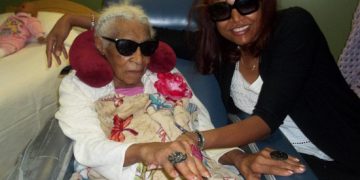 Mother Doretha Jackson and Genma Holmes