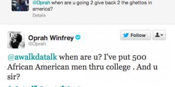 Oprah Clapped Back