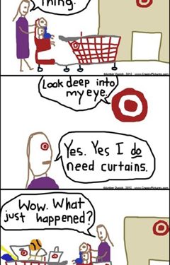 Target takes all your money