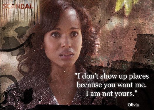 I am not yours Scandal