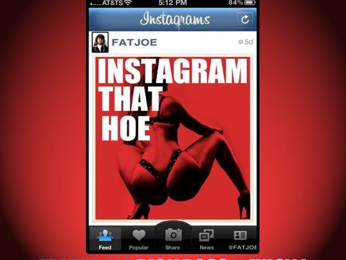 Instagram That Hoe Rick Ross Fat Joe