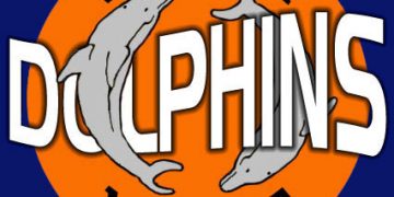 Whitney Young Dolphins logo