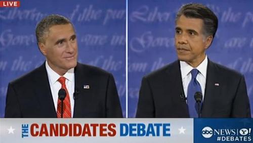 Mitt Romney Barack Obama debate switched hairhats Mitt Romney Barack Obama debate switched hairhats