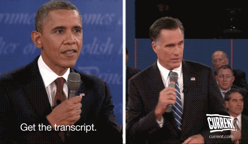 Get the transcripts