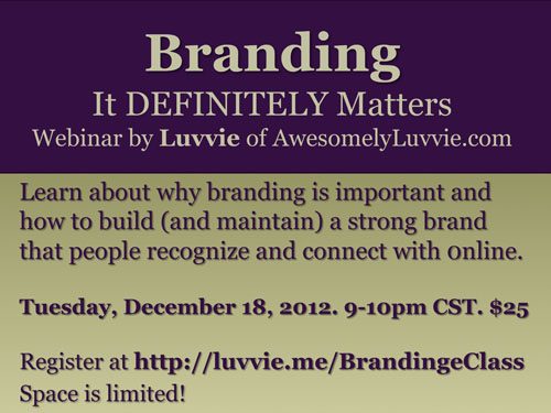Branding Webinar