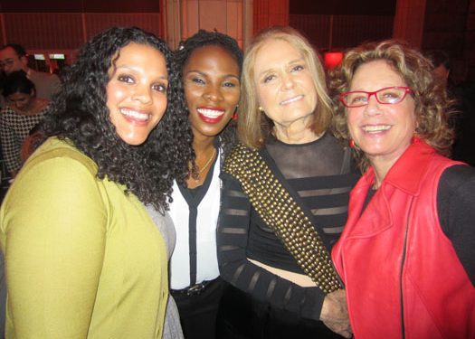 Luvvie Sarah Hoye Gloria Steinem Donna Deitch WMC