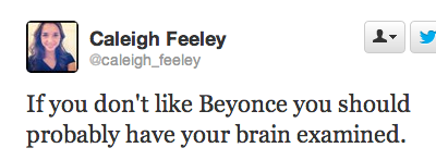 Because only clinical insanity can be the reason for folks not to like her. O_O