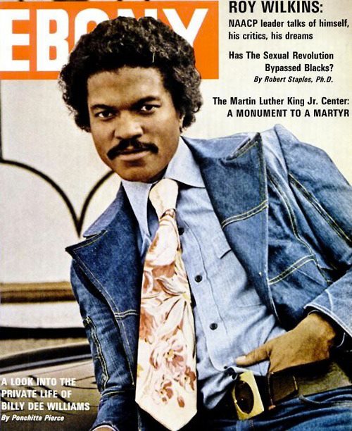 Billy Dee williams Denim throwback