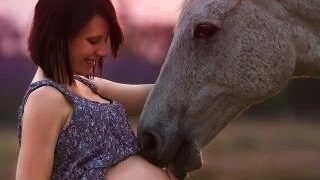 Maternity Horse Lick