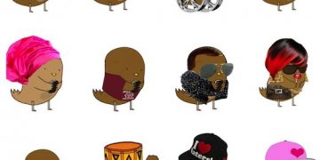 Brown Twitter Birds Inny Vinny