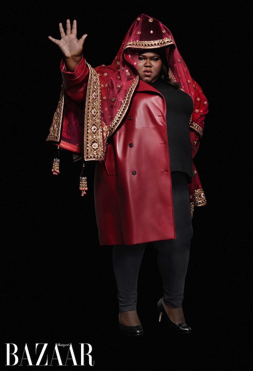 Gabourey-Sidibe Harper's Bazaar