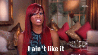 Kandi no like RHOA gif Kandi no like RHOA gif