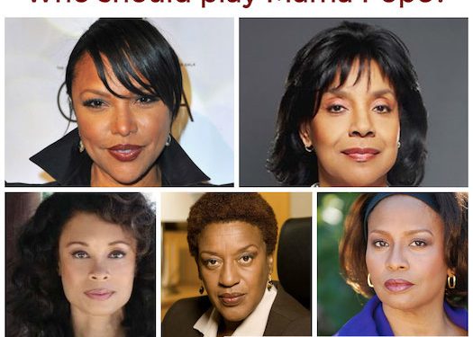 Who should play Mama Pope on Scandal?