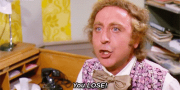 You lose gif