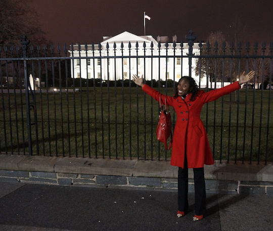 Luvvie at White House 2