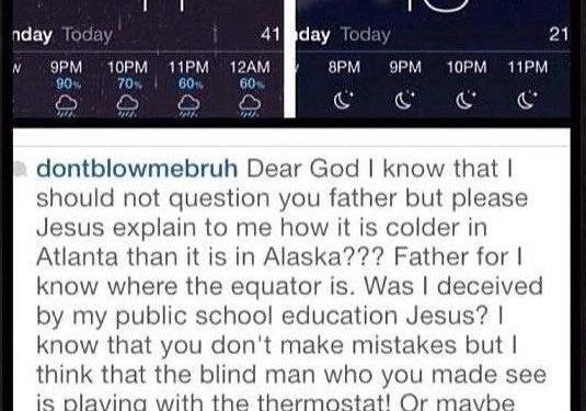 weather prayer instagram