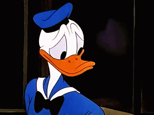Talk to the Hand Donald gif