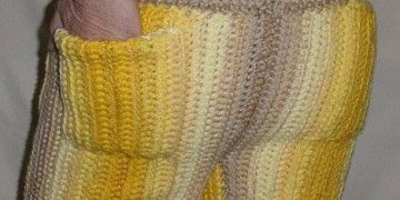 Crochet shorts