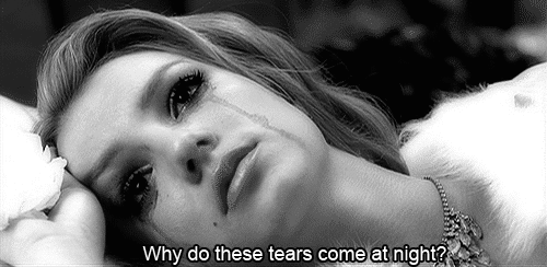 tears at night gif