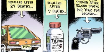 America Gun Control Rob Rogers