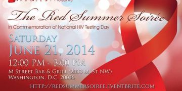 Red Summer soiree brunch