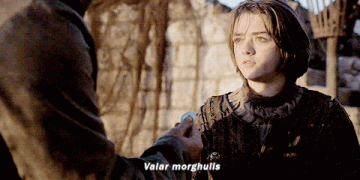 Valar Morghulis gif