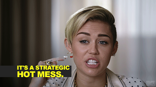 Hot mess Strategic gif