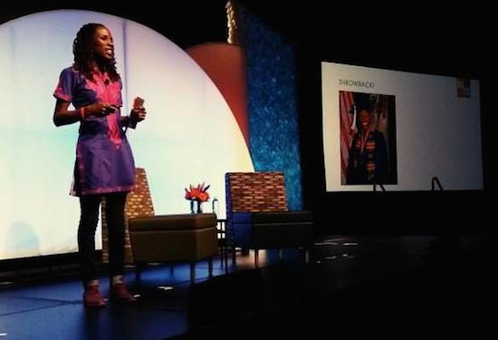 Luvvie at BlogHer